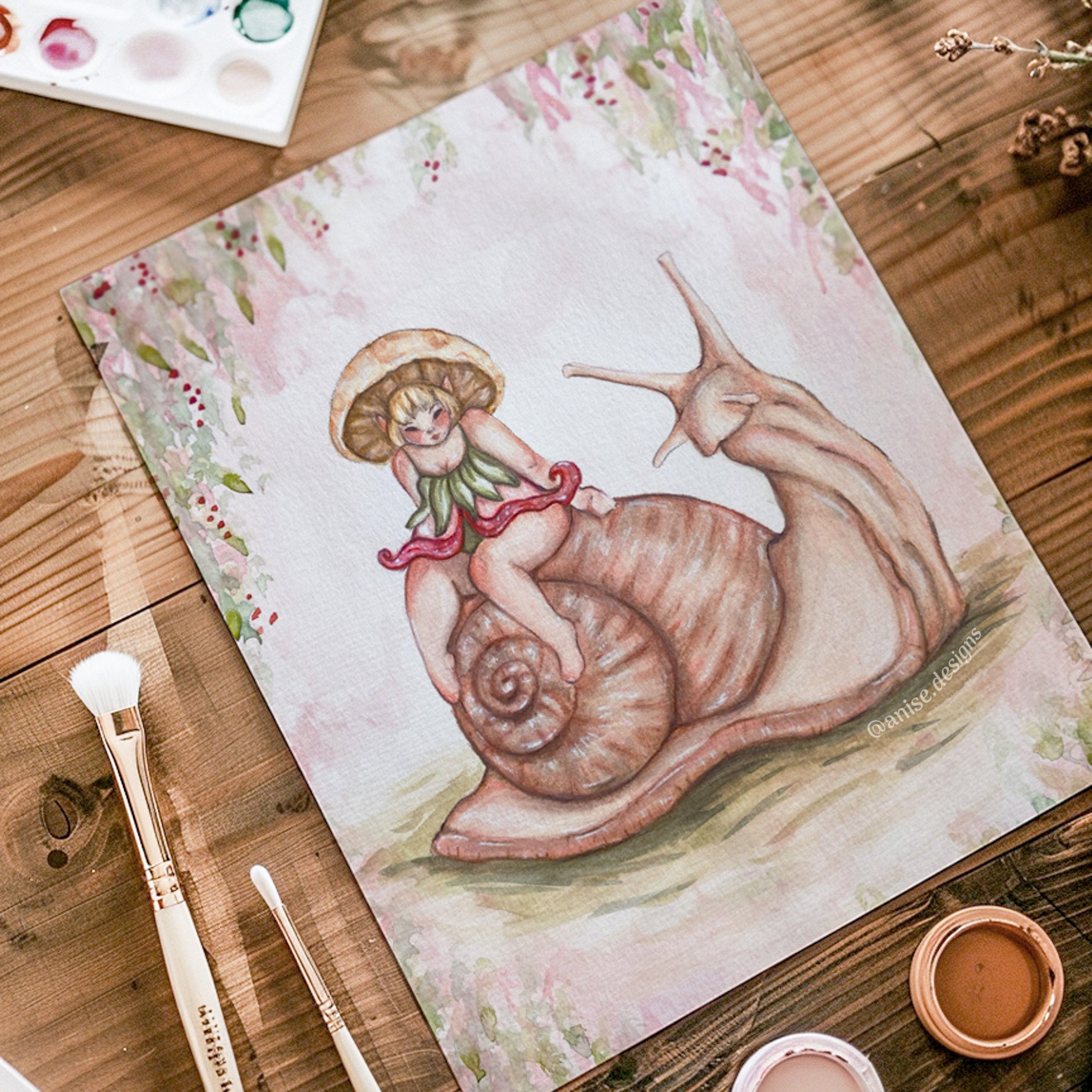 Snail Mail - Art Print