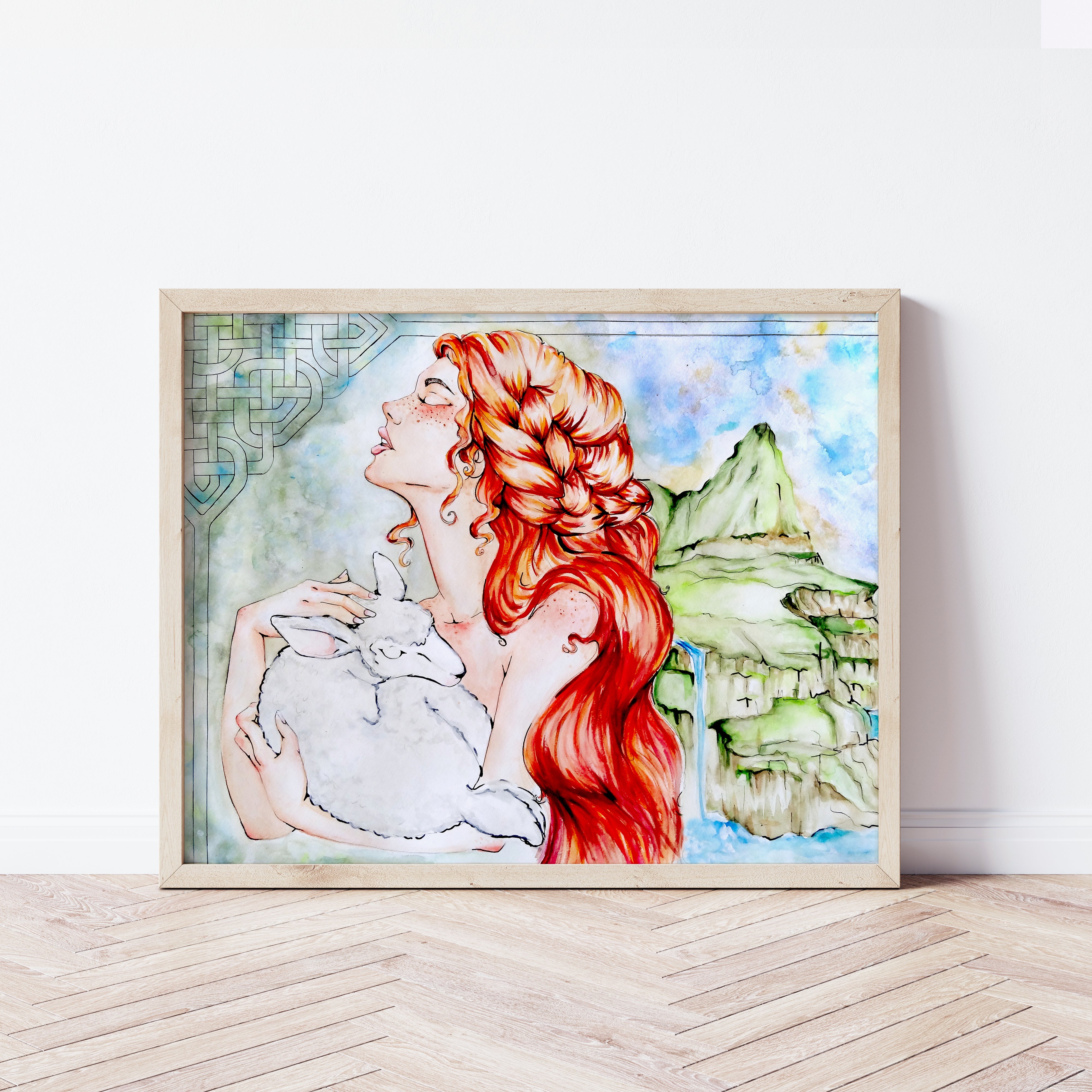 Lass - Art Print