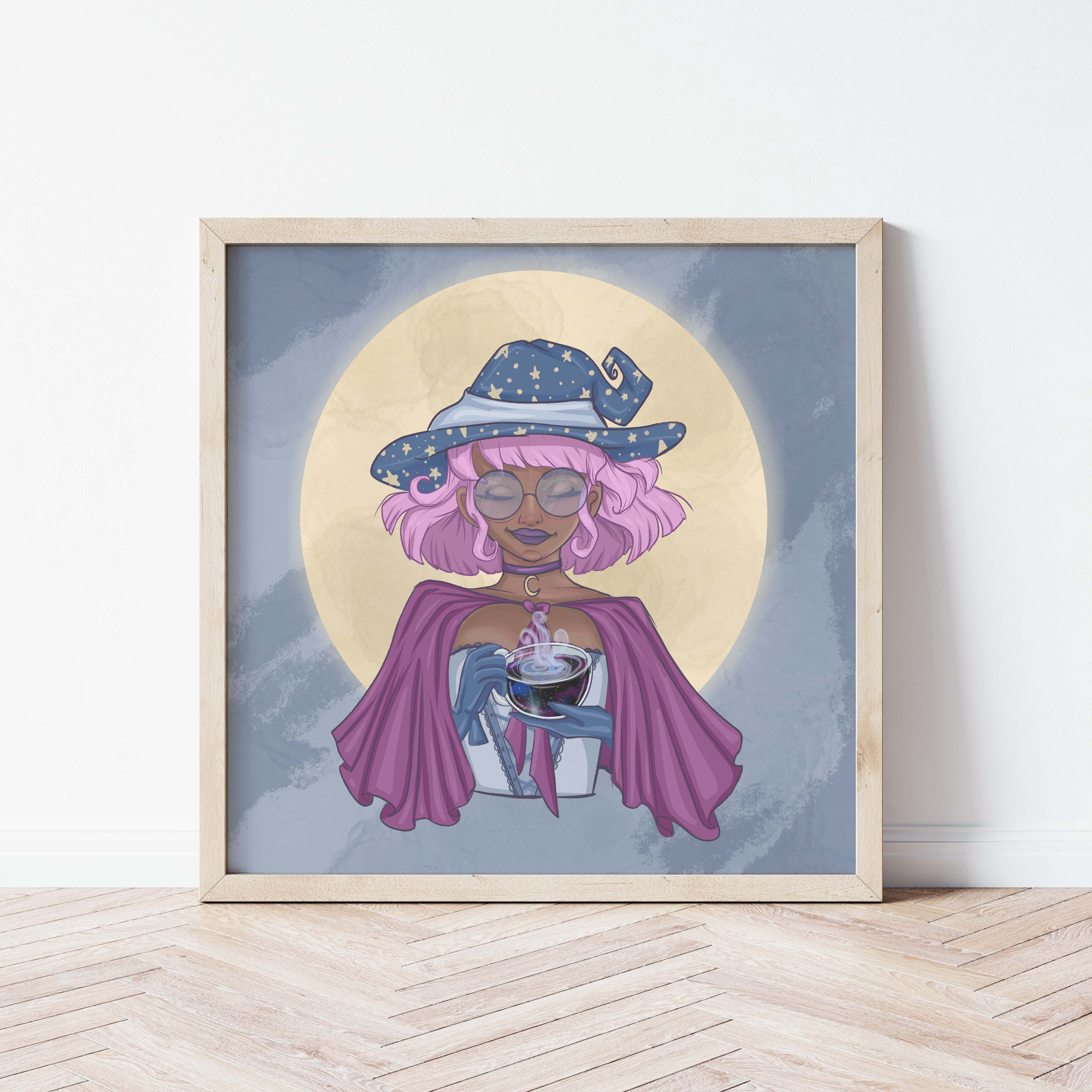 Galactic Witch - Art Print