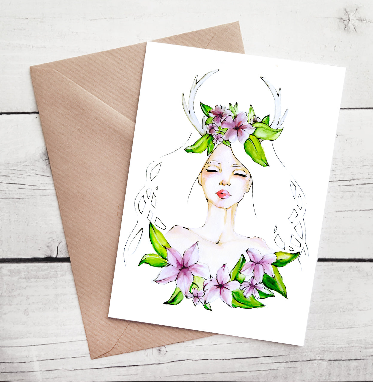 Guardian of the Forest - Greeting Card