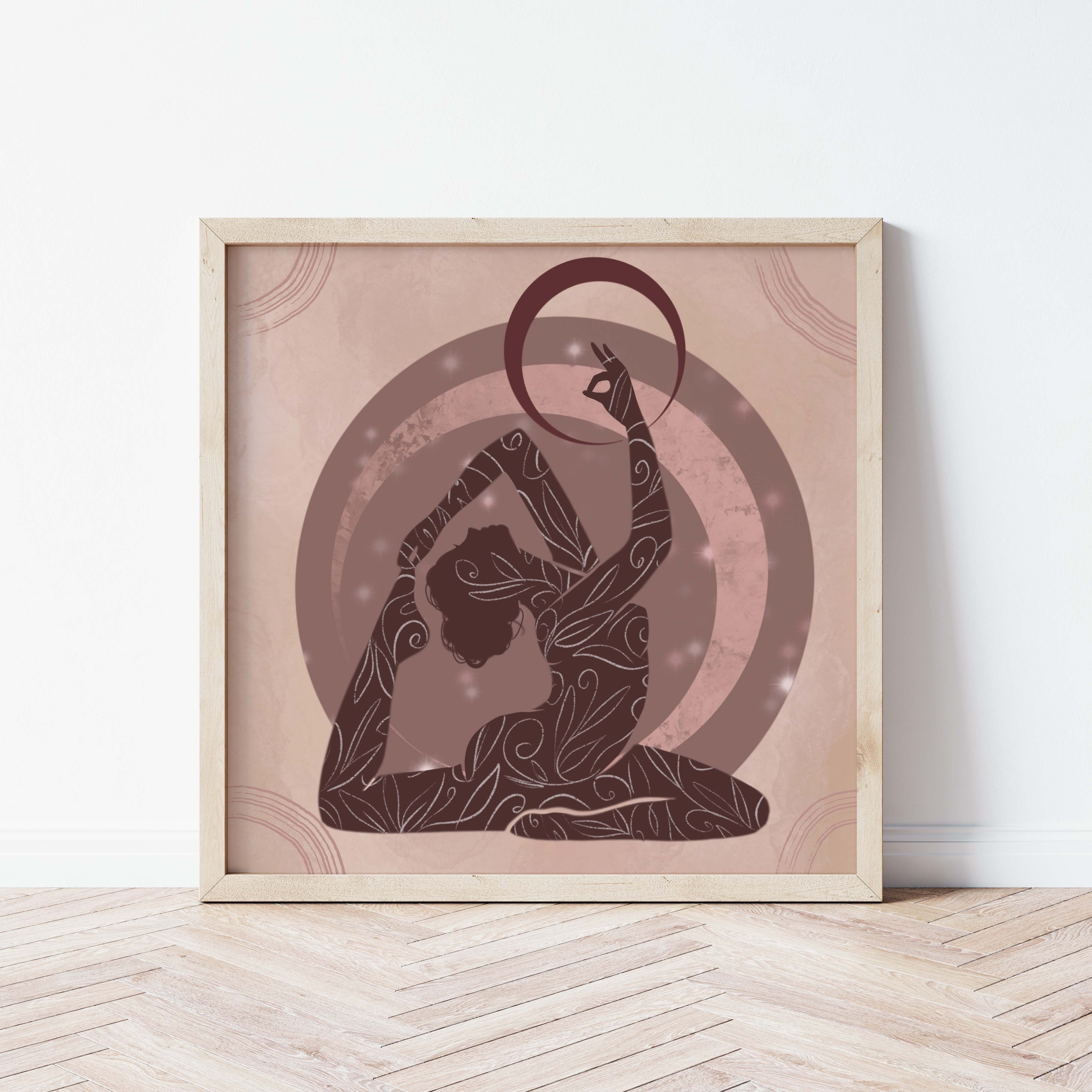 Yoga Pose 2 - Art Print